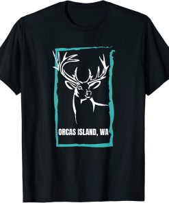 Orcas Island, WA Wild Deer Hunting Buck-Hunter Wildlife T-Shirt