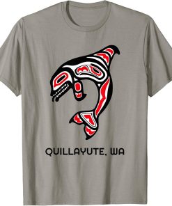 Quillayute, Washington Native American Orca Killer Whales T-Shirt